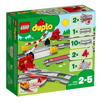 KLOCKI LEGO DUPLO 10882 TORY KOLEJOWE