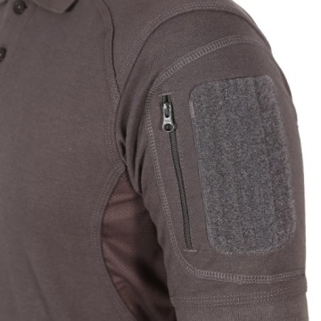 Мужская военная футболка-поло Tactical Texar Elite Pro Grey XL