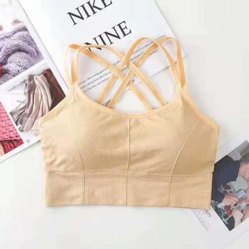 Fitness Sports Bra Women Shockproof Sexy High