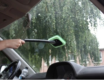 УНИВЕРСАЛЬНАЯ ЩЕТКА ДЛЯ МЫТЬЯ ОКОН С МИКРОФИБРОВОЙ, ПРОЧНАЯ, ПРОЧНАЯ