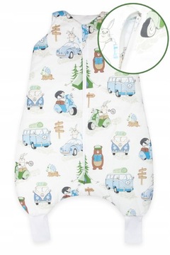 СПАЛЬНЫЙ МЕШОК УТЕПЛЕННЫЙ НА НОЖКАХ 68-86S УЗОРЫ!!!