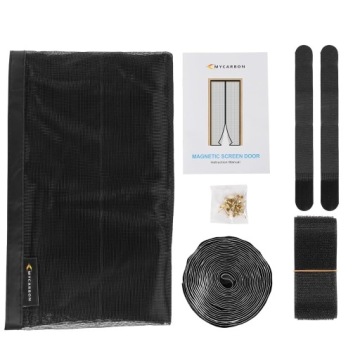 МАГНИТНАЯ МОСКИТНАЯ СЕТКА ДЛЯ БАЛКОННЫХ ДВЕРЕЙ ЗАЩИТА ОТ НАСЕКОМЫХ 80х210см