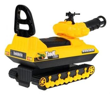 Коляска для катания Танк Стрельба из пушки Вращающаяся башня Вещевой отсек Горшок