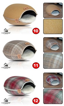 Кровать-навес Cat House Cat House с именем, разные цвета