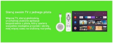 SMART TV Box Homatics Dongle G 4K Android 11 Wi-Fi
