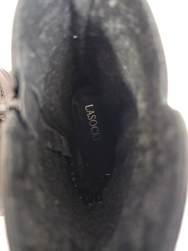 Buty botki skórzane Lasocki r. 37 wkładka 24 cm