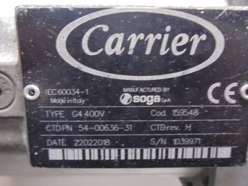 НЕСУЩИЙ ПУЛЬСОР ГЕНЕРАТОР ГЕНЕРАТОР 1EC60034-1 ТИПА G4 400В