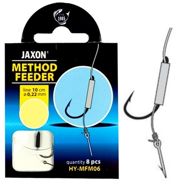 HACZYKI METHOD FEEDER JAXON 8 szt No8 Igła
