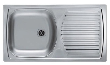 Zlewozmywak stal ALVEUS BASIC170 satyna syfon
