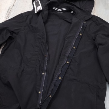 Stone Island Гидрофобная куртка винтажная готическая мужская черная в стиле панк-рок