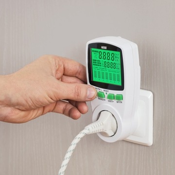 График измерения энергопотребления ваттметра Newell