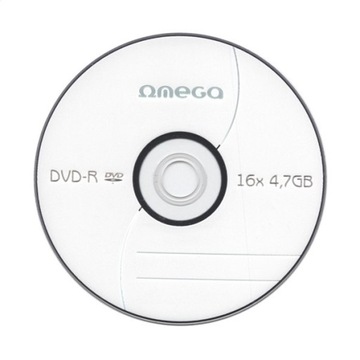 50x DVD OMEGA DVD-R 4,7 ГБ 16X SP*50 [40933]