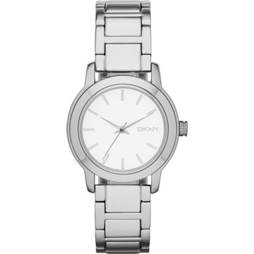 ZEGAREK DAMSKI DKNY SREBRNY NY2209 BRANSOLETA KOPERTA 34MM