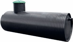 Szambo zbiornik plastikowy 3000l łatwy montaż h120