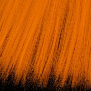 Объемные волосы для куклы Синтетические волосы Artisan Оранжевые