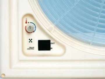 Мансардное окно 40x40 Fiamma Turbo Vent Premium с вентилятором для кемпера