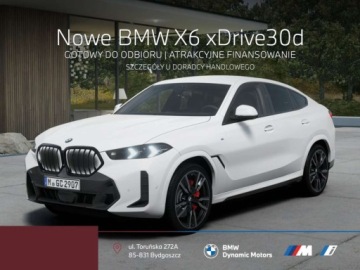 BMW X6 G06 SUV Facelifting 3.0 30d 298KM 2026 BMW X6 xDrive30d 298 KM mHEV - Gotowy do Odbioru - Kamera 360 - Hak 3.0