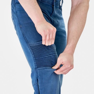 Spodnie motocyklowe Monolayer+ SHIMA ZENITH BLUE jeansy męskie GRATISY