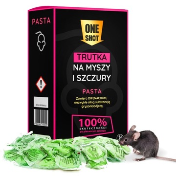 СИЛЬНАЯ паста-отрава для МЫШЕЙ, КРЫС, КРОТОВ, 1Кг, СУШКА, МУМИФИКАЦИЯ