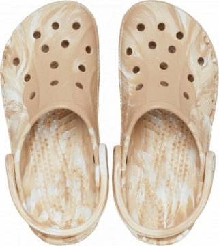 Męskie Lekkie Klapki Chodaki Crocs Baya Marbled 206935 Clog 43-44