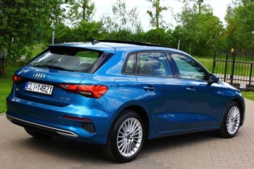 Audi A3 8Y Sportback 2.0 35 TDI 150KM 2021 Audi A3 Sportback Sportback 35TDI S tronic Advanced 150KM Bezwypadkowy Ser, zdjęcie 19