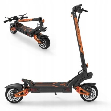 Электрический самокат Kukirin G3 Pro 2400 Вт, 65 км/ч, 52 В, складной для взрослых