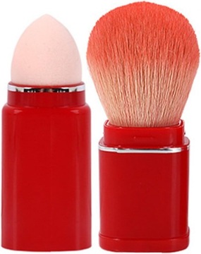 8 szt. Zestaw Pędzli do Makijażu Miękkie Włosie Wysuwany Pędzel do Pudru Mi