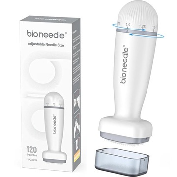 DERMA STAMP MICRO IGŁA Z REGULOWANĄ IGŁĄ 0MM-2.0MM PROFESJONALNA