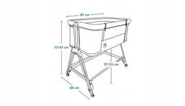 Дорожная кроватка Lionelo LUNA 2в1