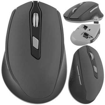 BEZPRZEWODOWA MYSZ MYSZKA BEZKLIKOWA CICHA USB PC