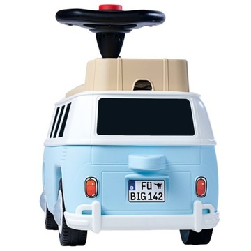 VOLKSWAGEN T1 RIDE-OVER СИНИЙ КЕМПЕР ФУРГОН С БОЛЬШИМ БАГАЖНИКОМ И ТОЛАЧКОМ