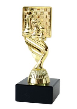 Statuetka SZACHY zawody turniej 16 cm + NADRUK M2