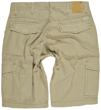 WRANGLER spodenki beige CARGO SHORTS W32