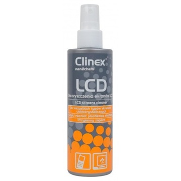 CLINEX LCD 200ml Płyn do mycia ekranów TV LCD RTV