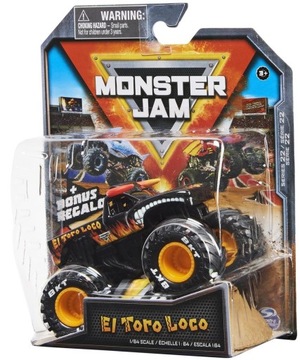 EL TORO LOCO - Seria 22 Skala 1:64 Monster Jam Samochodzik Truck