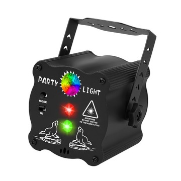 ДИСКО-ПРОЕКТОР ДИСКО-ШАР ЛАЗЕР + RGB LED
