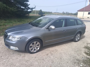 Skoda Superb II Kombi 1.8 TSI 160KM 2010 SKODA SUPERB Benzyna, Xenon, Nawigacja, DSG, Elegance, zarejestrowana, zdjęcie 1