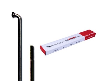 Szprychy CNSPOKE 2.0 240mm czarne + nyple 144szt.