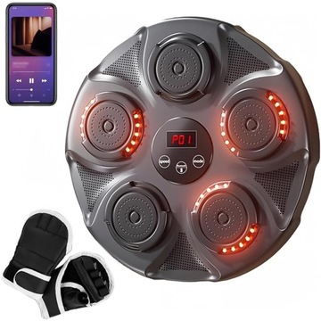 МУЗЫКАЛЬНЫЙ БОКС-МАШИНА BLUETOOTH НА ТРЕНИРОВОЧНОЙ БОКСЕРСКОЙ СТЕНЕ