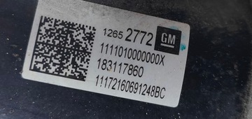 CHEVROLET CAMARO 17R 6.2 V8 STARTÉR 12652772