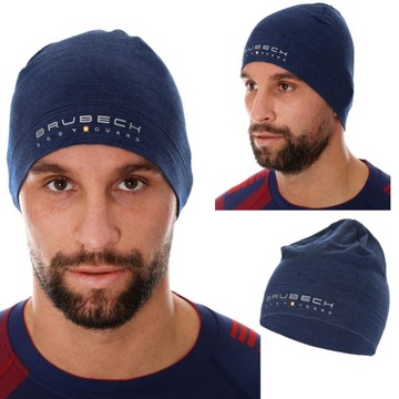 Brubeck czapka Extreme Wool unisex granatowy S/M