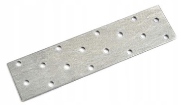 PŁYTKA PERFOROWANA 40x160x2mm 10szt BLACHA ŁĄCZNIK CIESIELSKI BUDO ATEST