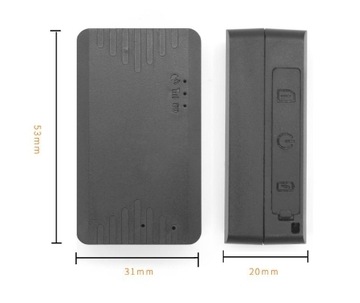 Мини GPS-локатор 4G LTE AlarmZone AK6-1500 - для велосипеда, квадроцикла, рюкзака