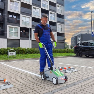 PERFEKT STRIPER AMPERE Тележка для окрасочных линий и дорожных полос