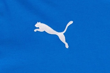 3000 KOSZULKA MĘSKA PUMA BAWEŁNIANA T-SHIRT BAWEŁNA NIEBIESKA L