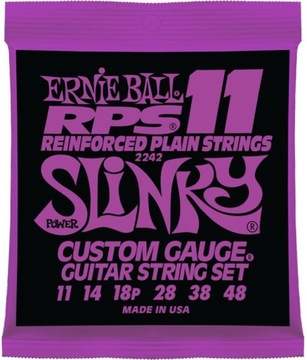 Struny do Gitary Elektrycznej - Ernie Ball 2242 11-48