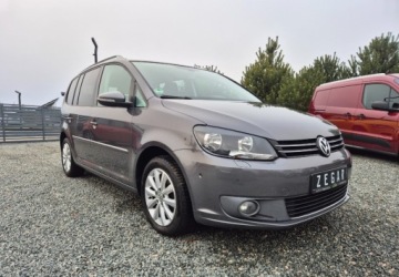 Volkswagen Touran II 2.0 TDI 170KM 2011 Volkswagen Touran 2,0 170KM Automat DSG Highline Navi Kamera PDC 2.0 Diesel