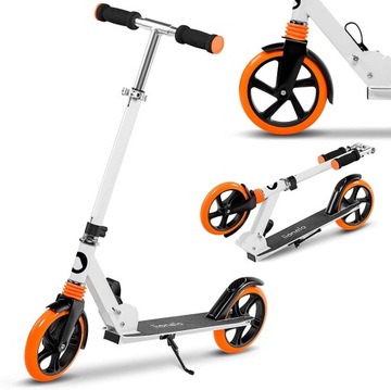 LIONELO HULAJNOGA SKŁADANA amortyzator LUCA WHITE ORANGE