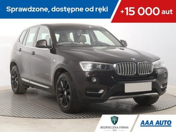 BMW X3 F25 SUV 2.0 20d 190KM 2014 BMW X3 xDrive20d, Salon Polska, Serwis ASO