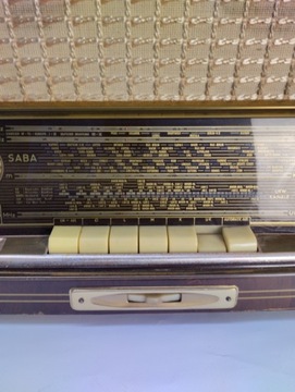Радио SABA Автомат Меерсбург 6 3D 1955 г.